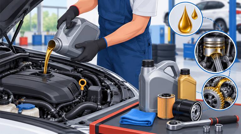 Car Oil & Lubricants