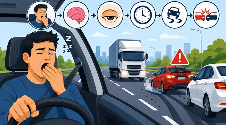 How Driver Fatigue Impacts Road Safety?