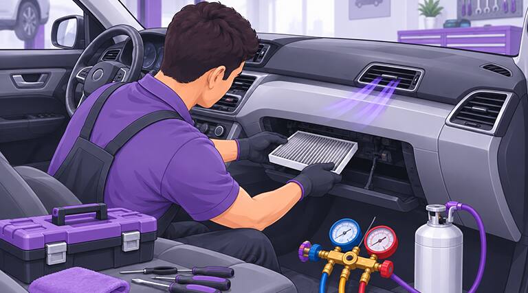 How to Repair a Car AC?