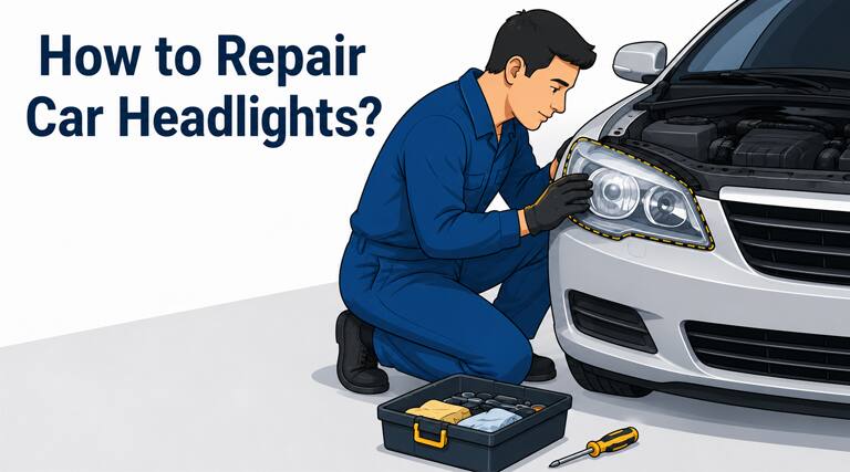 How to Repair Car Headlights?