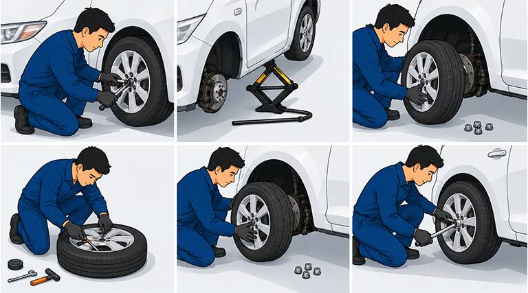 How to Repair Car Tyres and Wheels?
