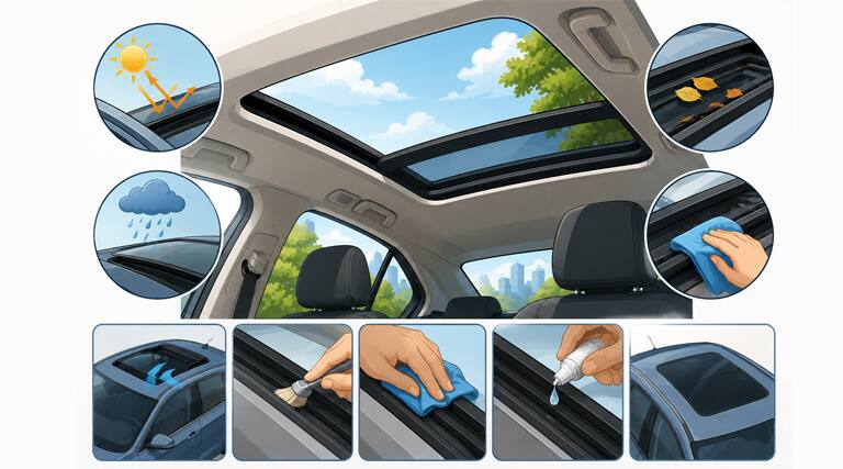 Sunroof Usage and Maintenance Tips