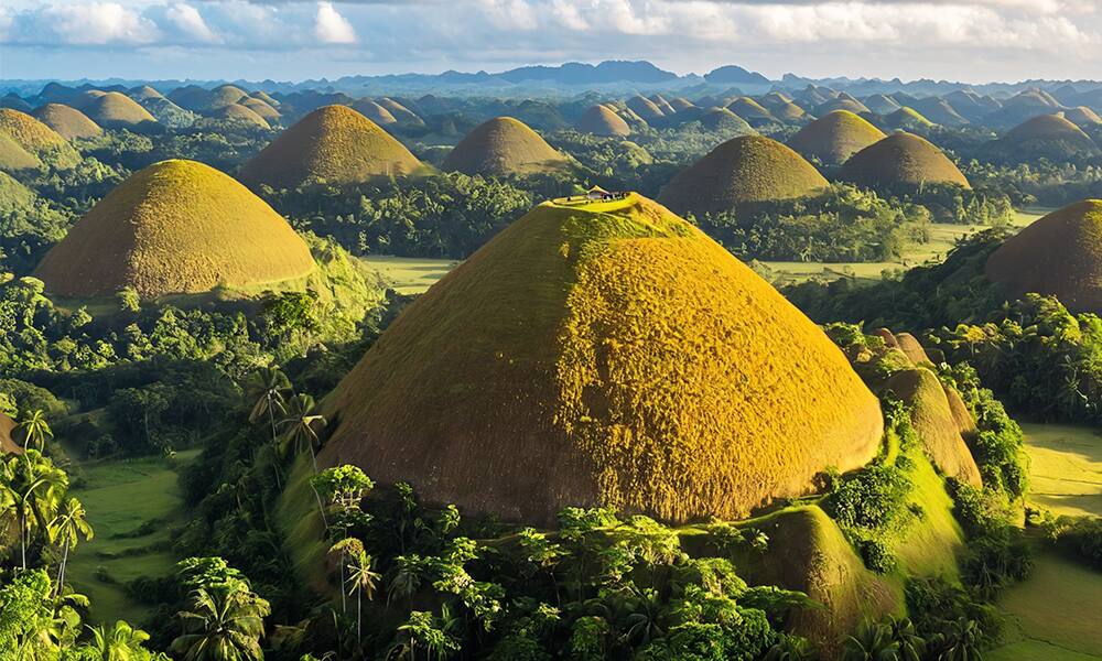 Chocolate Hills Bohol Island Philippines