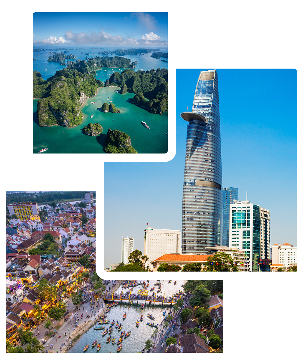 Most Visited Destinations in Vietnam