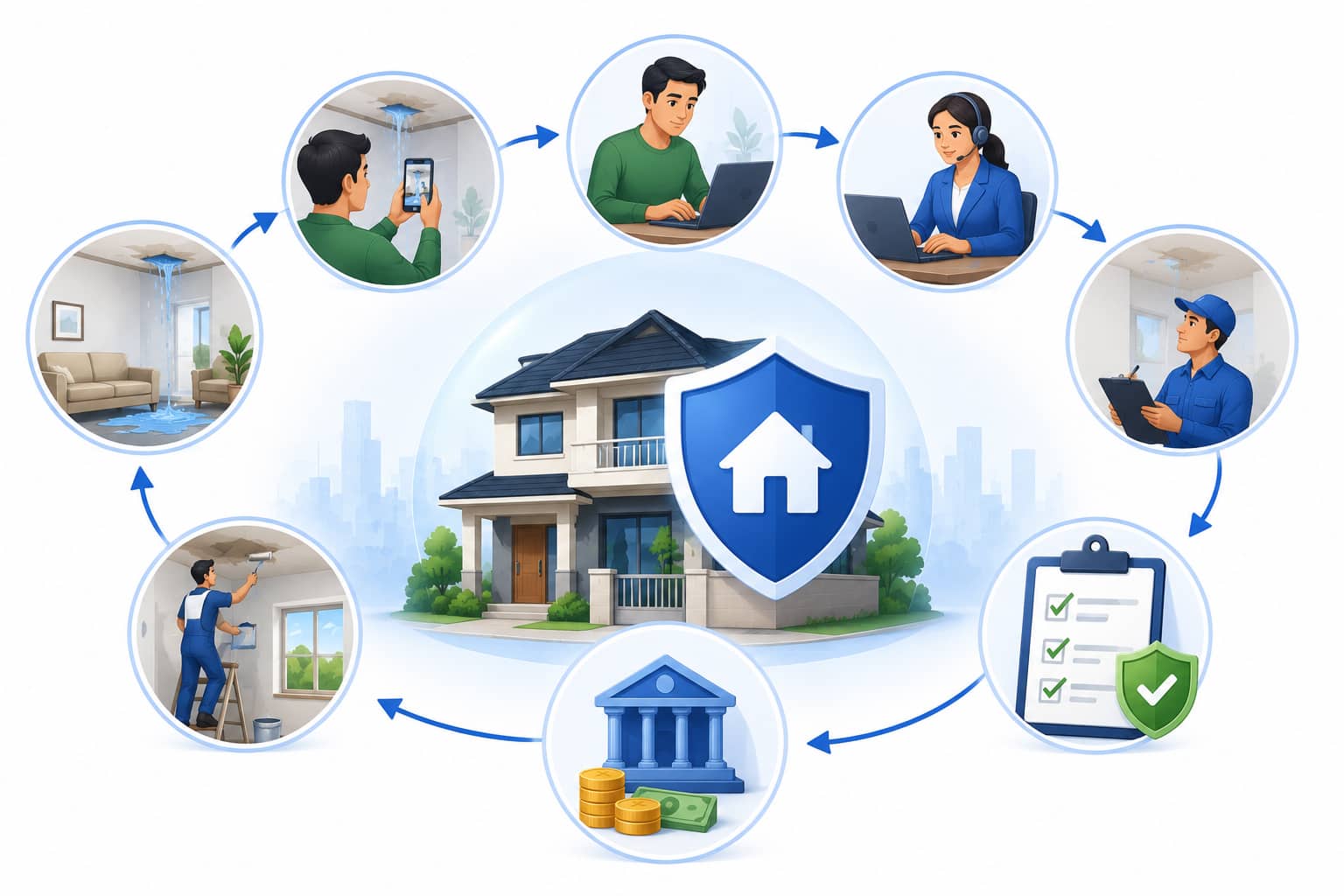 Home Insurance Claim Process in India