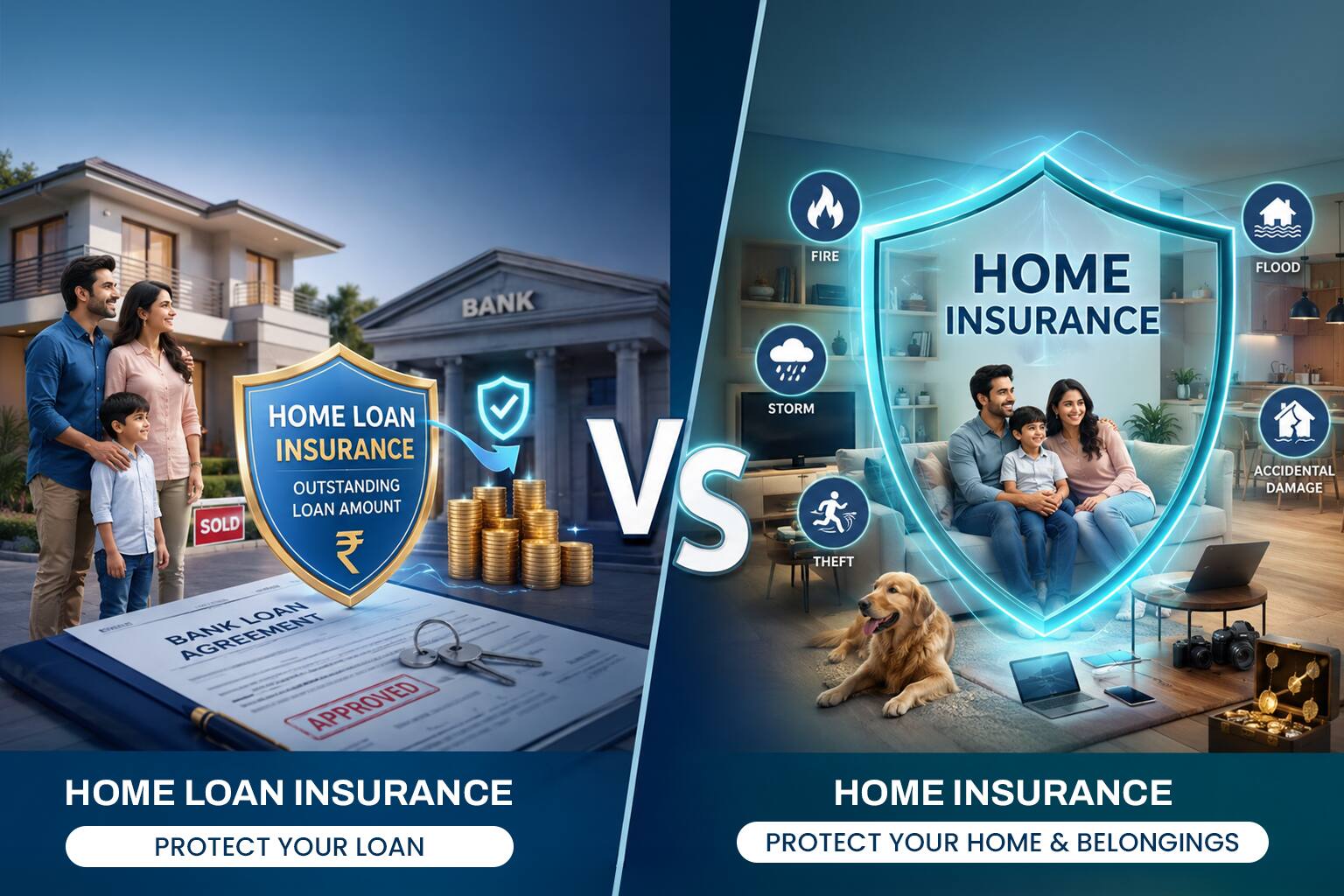 Home Insurance vs. Home Loan Insurance