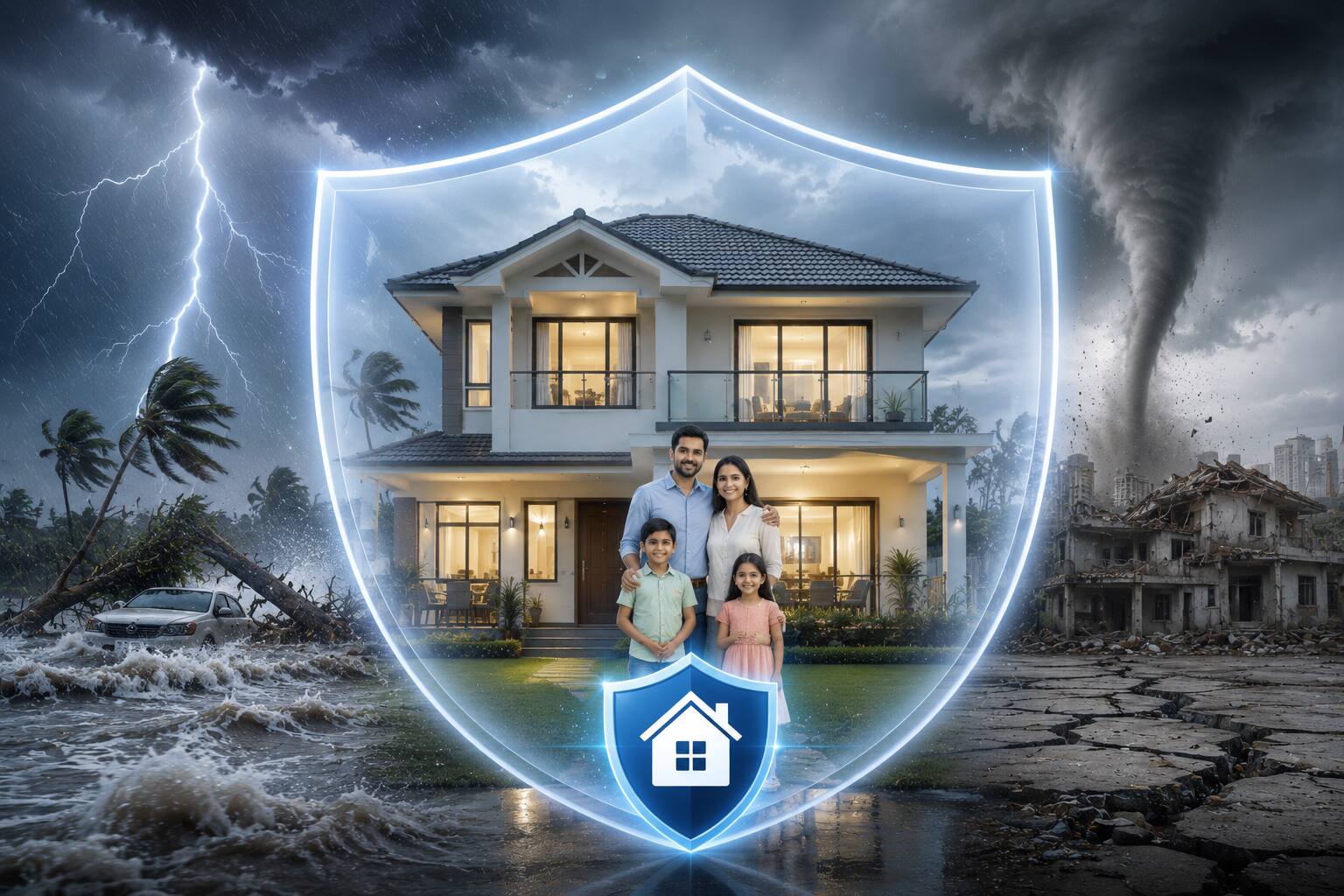 Secure Your Home against Natural Calamities with Home Insurance
