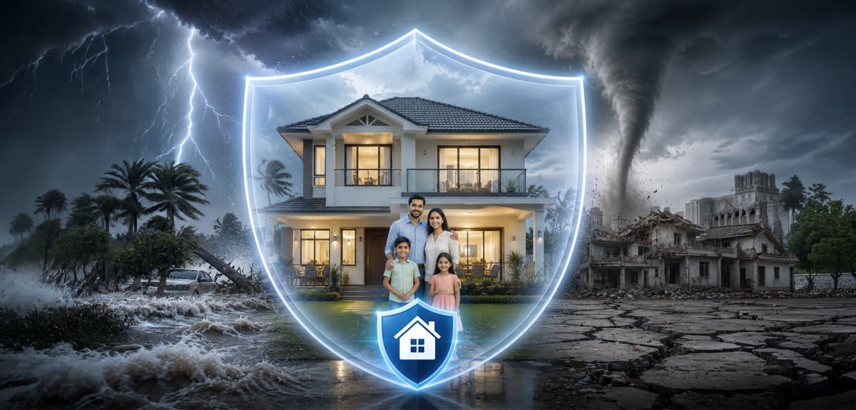 Secure Your Home against Natural Calamities with Home Insurance