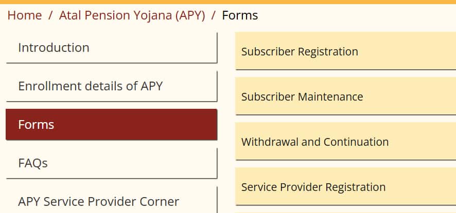 Atal Pension Yojana Closure Online 