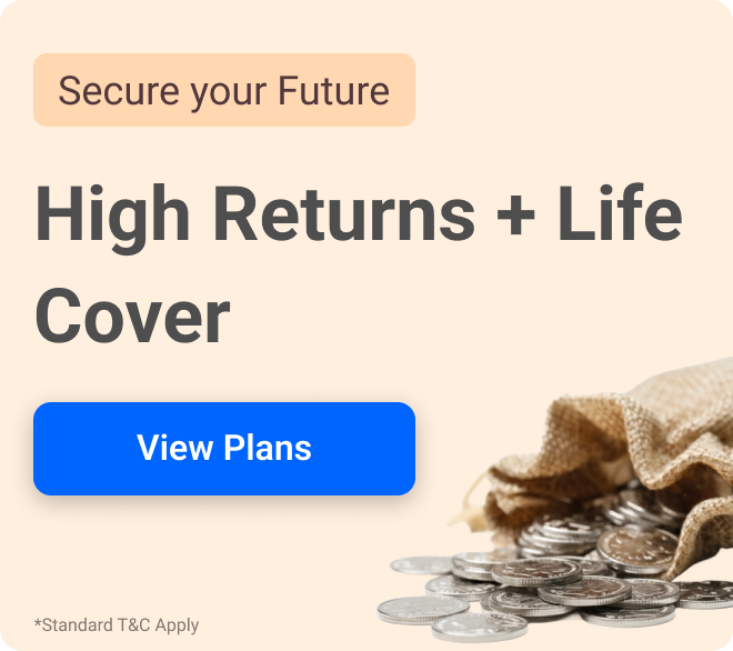 high returns and life cover