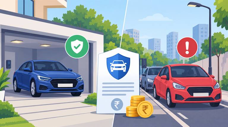 Does Parking Location Affect Your Car Insurance Premium?