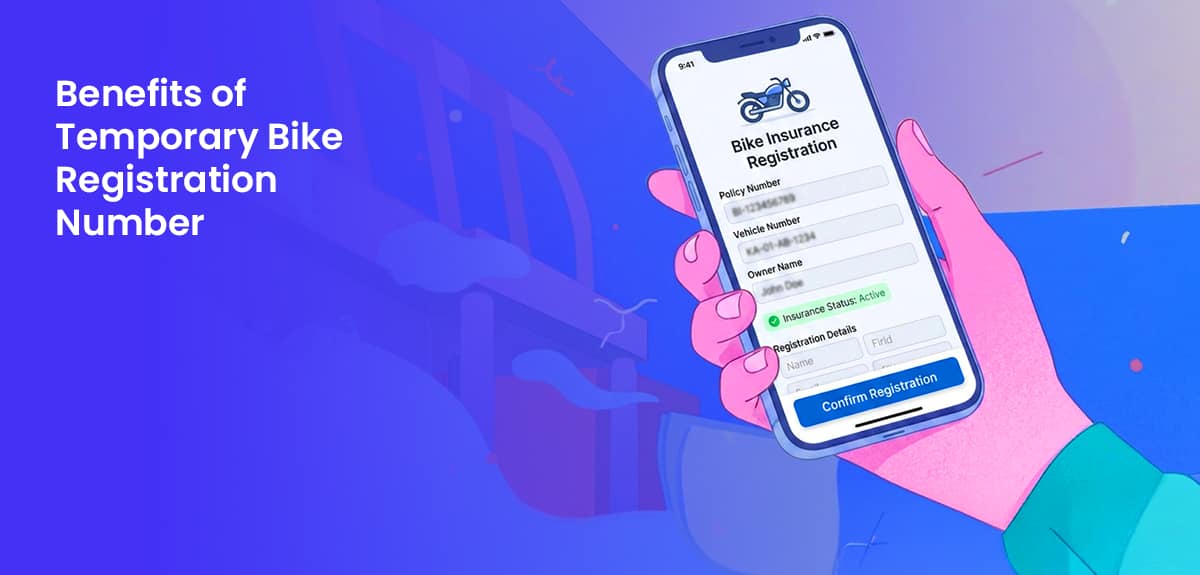 Bike Insurance Claim with Temporary Vehicle Registration Number
