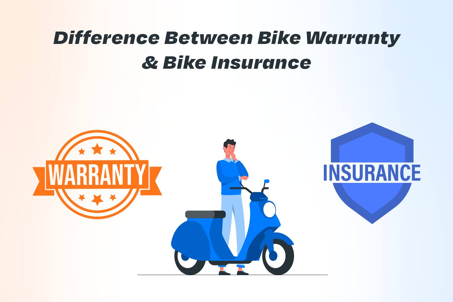 Difference Between Bike Warranty & Bike Insurance