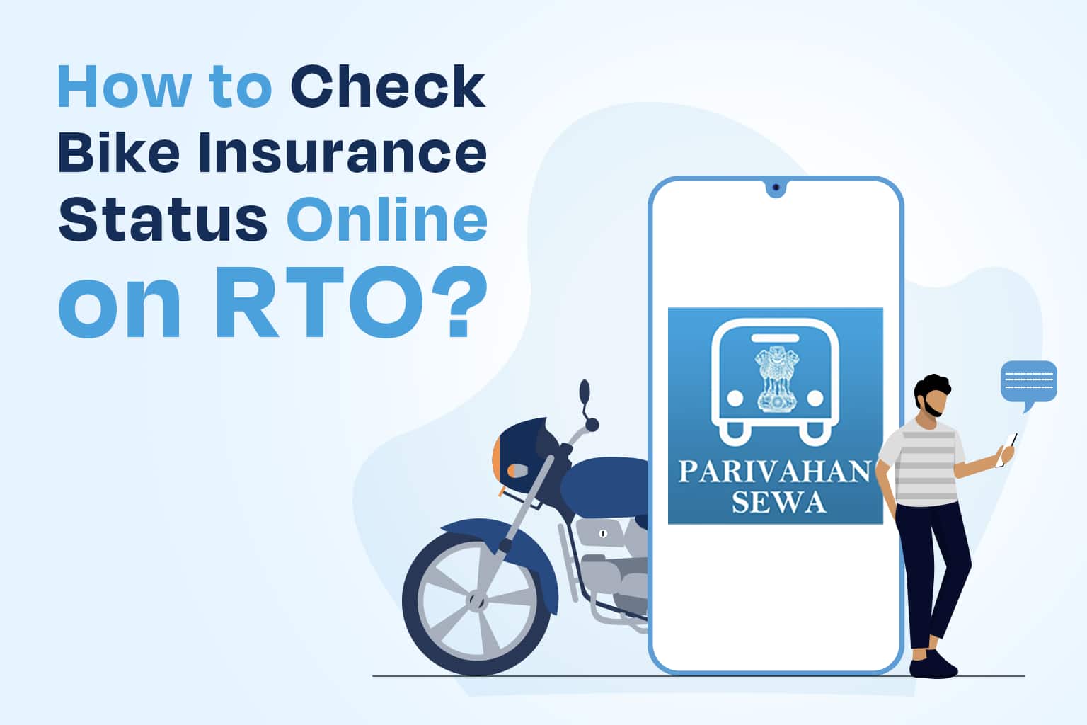 How to Check Bike Insurance Status Online via VAHAN Sewa & RTO?