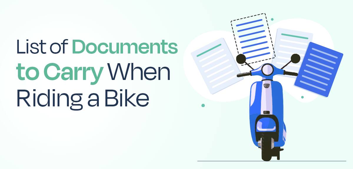 List of Documents to Carry When Riding a Bike
