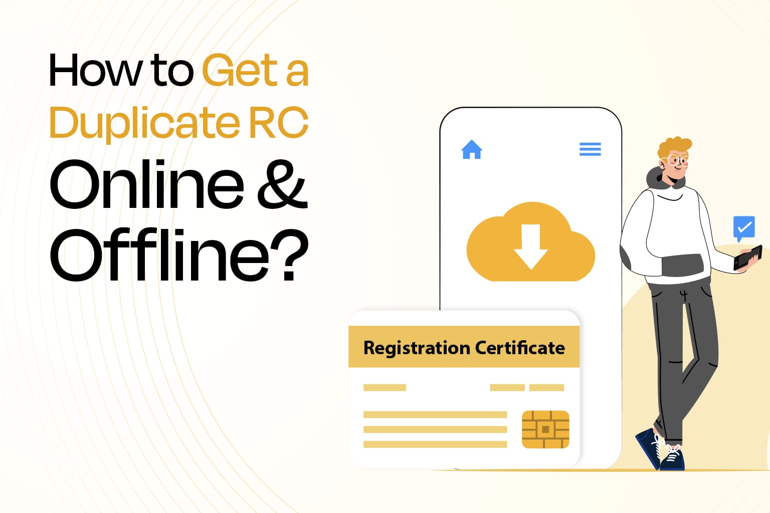 How to Get Duplicate RC Online & Offline?