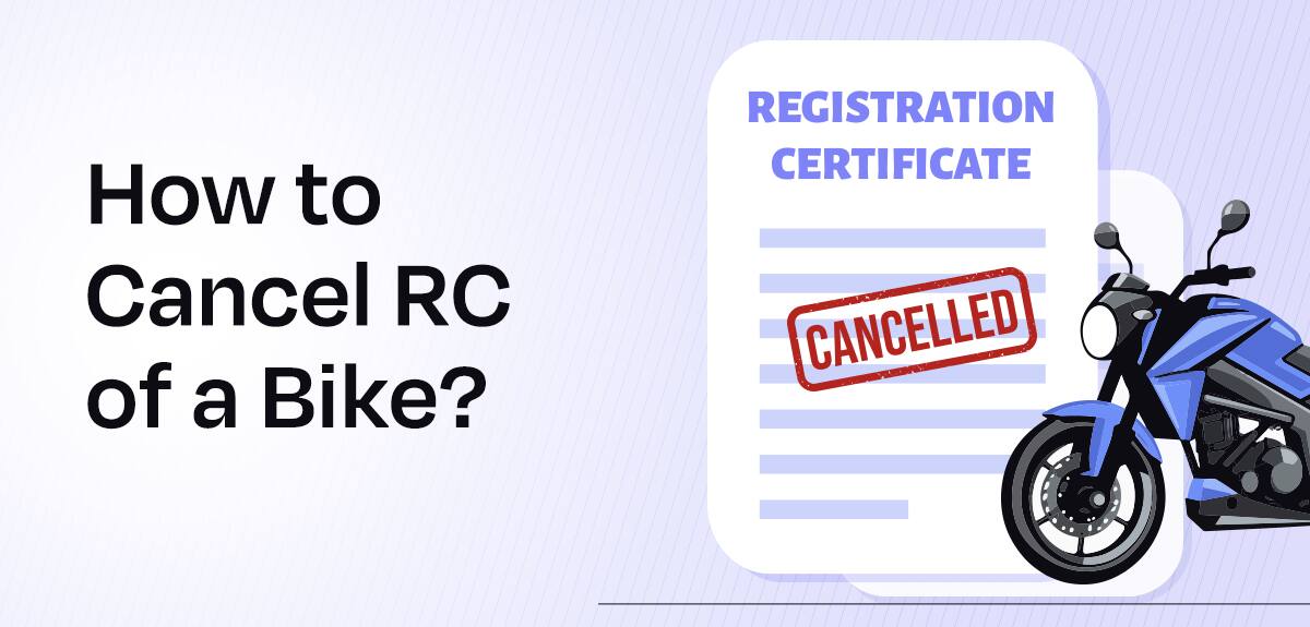Cancel Your Bike Registration Certificate After Scrapping