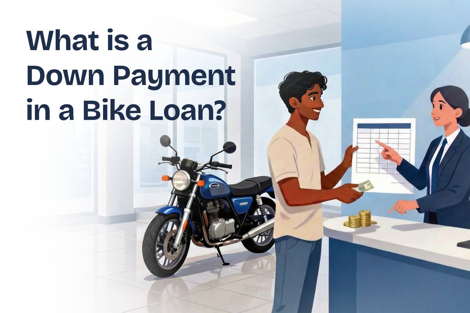 Minimum Down Payment is Required for a Bike Loan – A Comprehensive Guide on Buying Bike on Loan