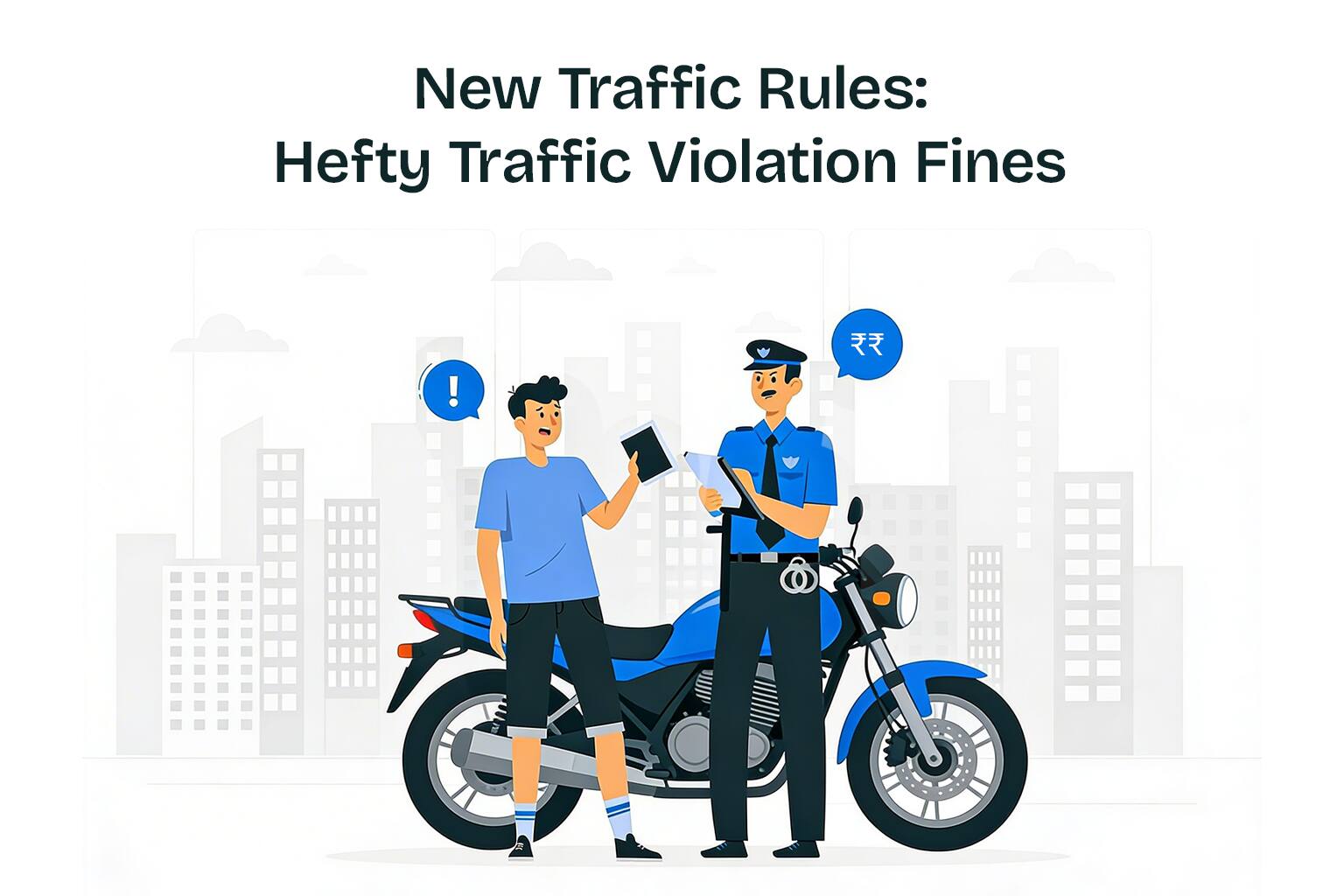 New Traffic Rules: Hefty Traffic Violation Fines to be Imposed from September