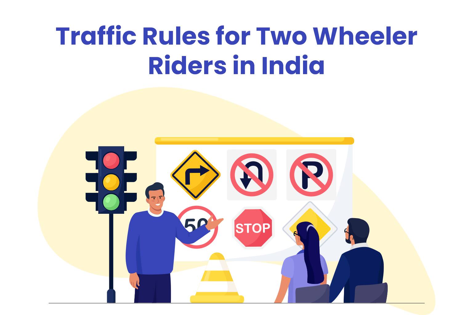 Traffic Rules for Two Wheeler Riders in India