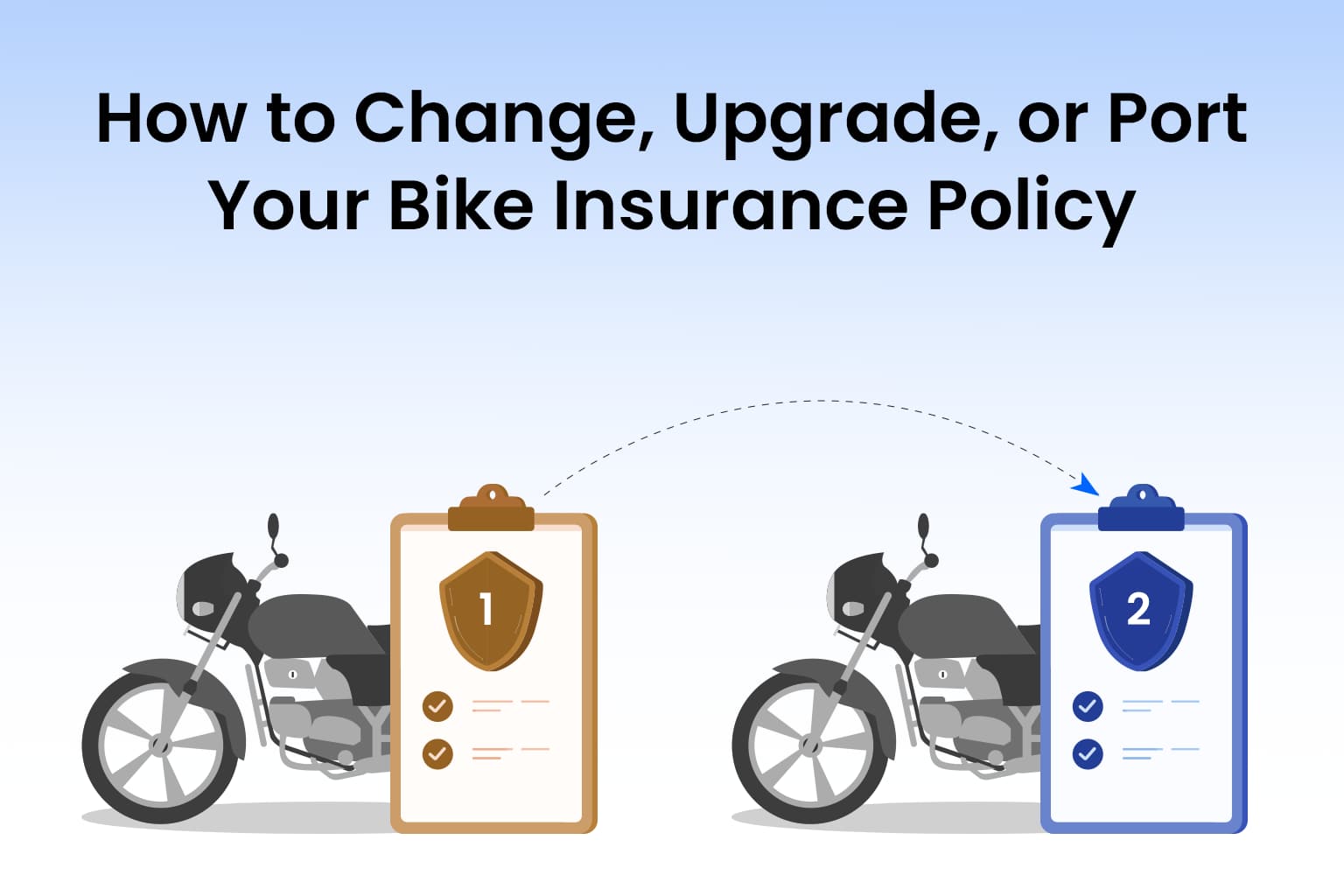 How to Change, Upgrade, or Port Your Bike Insurance Policy: A Detailed Guide