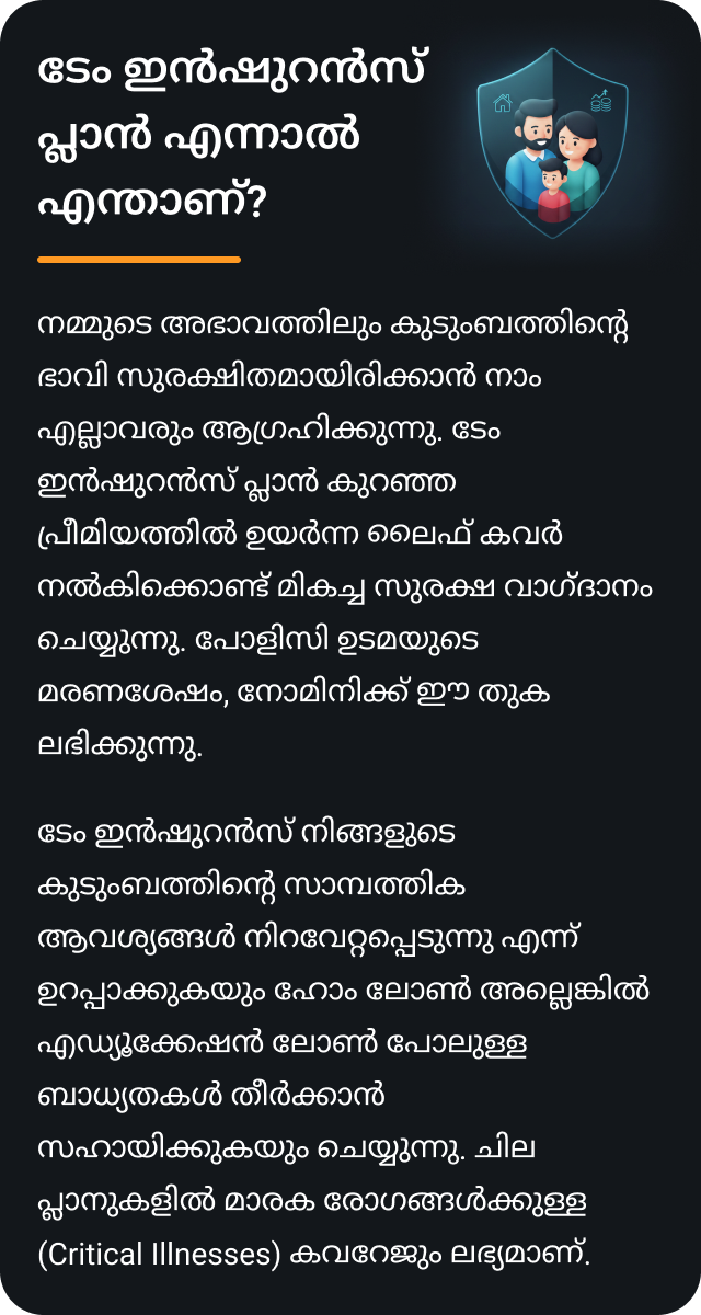 ടേം പ്ലാൻ