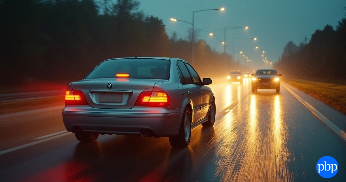 drive safely in rain