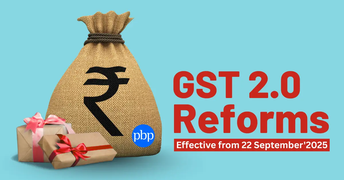 New gst reform list