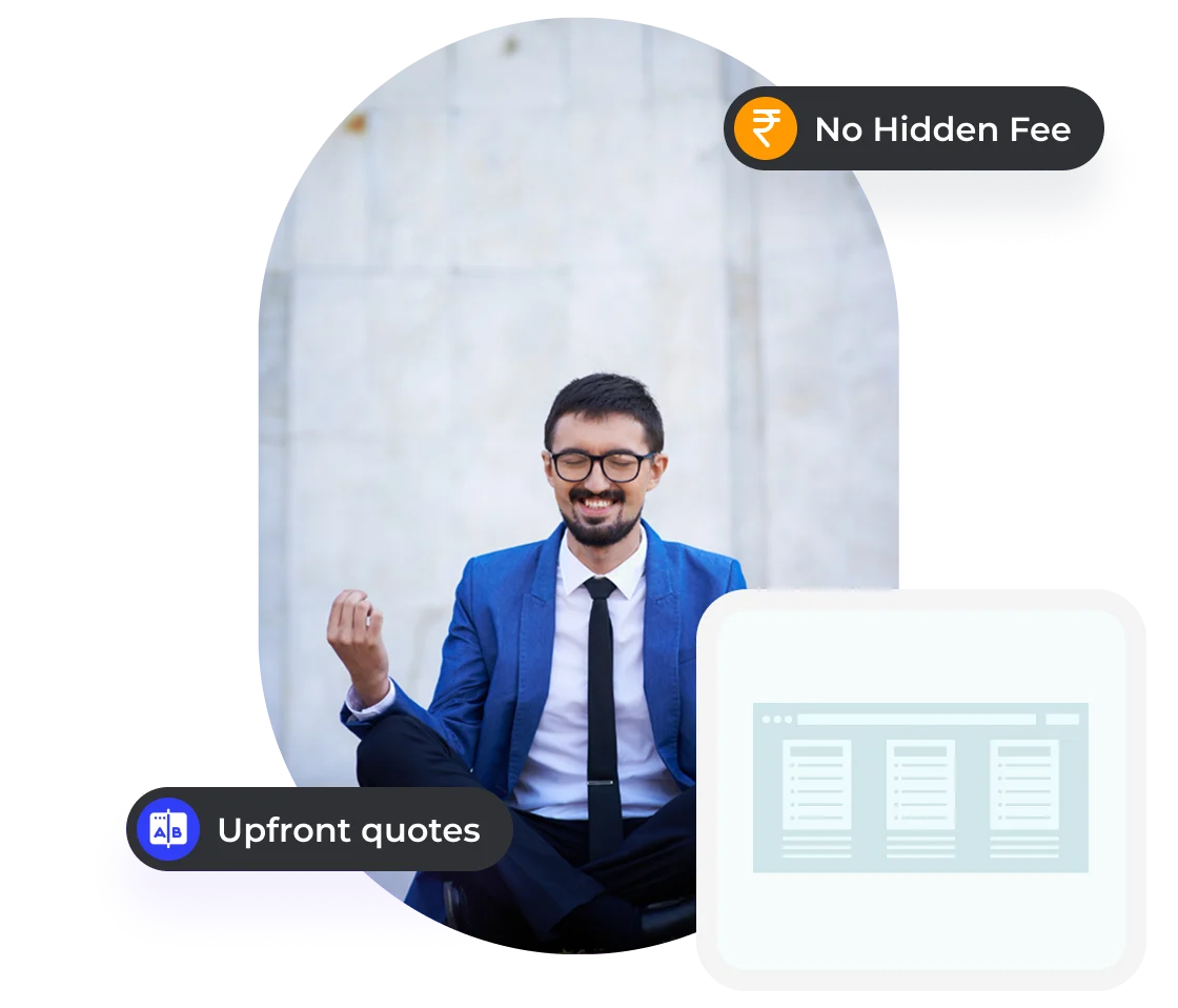 Technician giving thumbs up