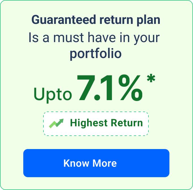 Guaranteed return plan