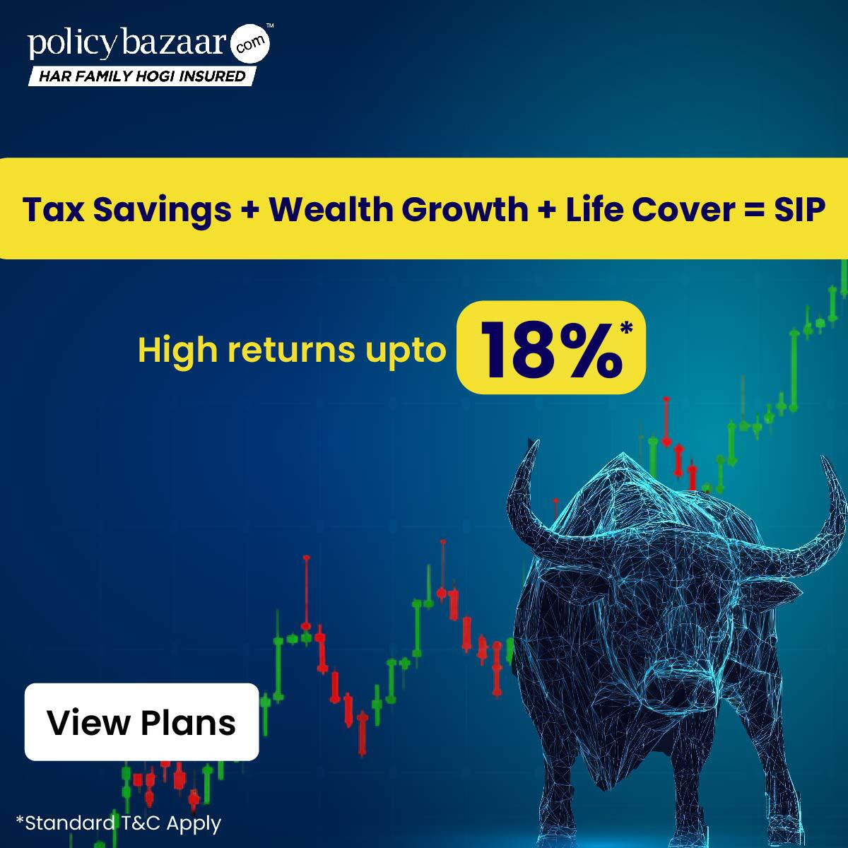 SIP with Life Cover and Tax Savings