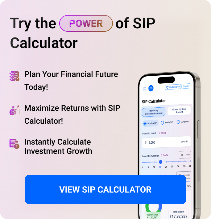 try our sip calculator