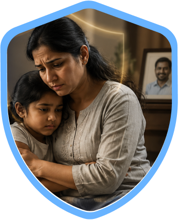 Mother and child — protect your family with term insurance