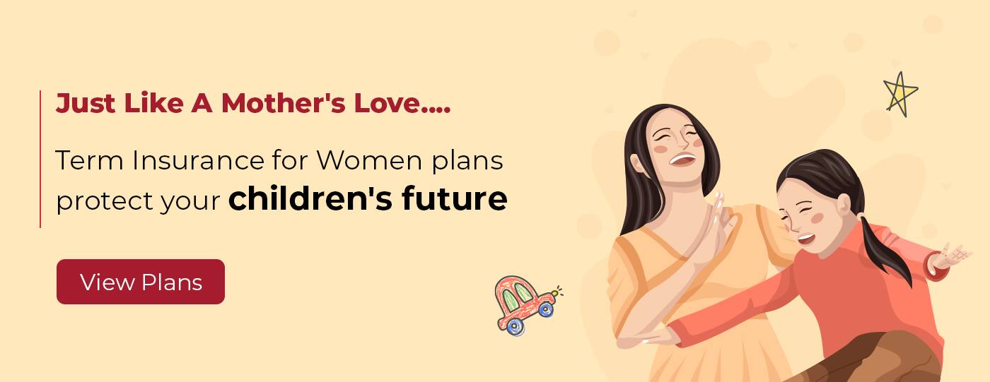 term insurance for women